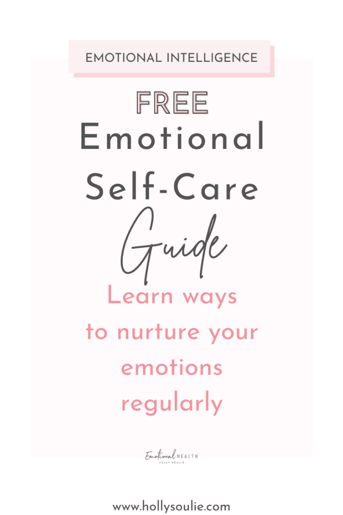 free emotional self care guide